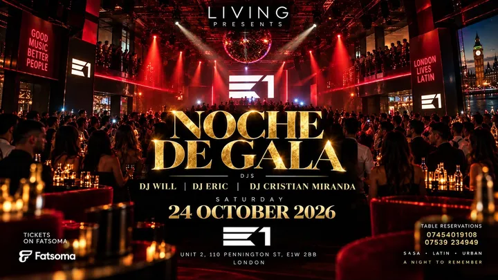 LIVING LONDON NOCHE DE GALA EDITION!