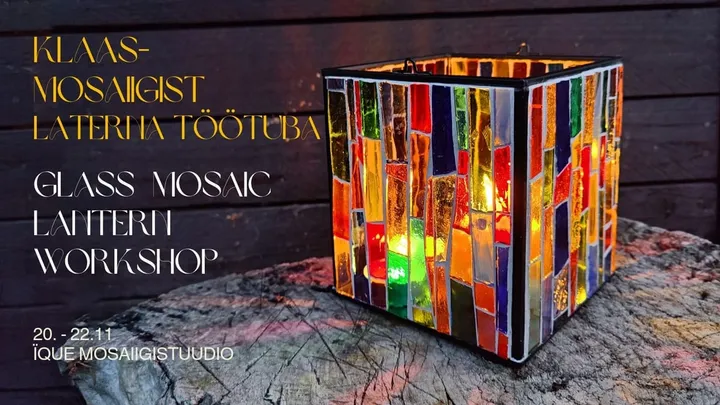 Glass mosaic lantern workshop
