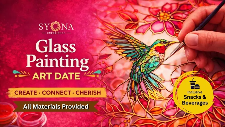 Glass Painting Art Date