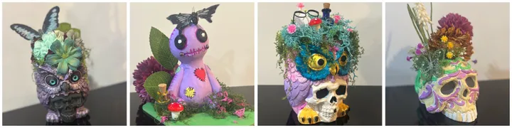 ‘Til death we do art’ - Plastered Oddities Workshop