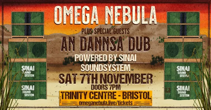 OMEGA NEBULA Live @ Trinity Centre, Bristol 07/11/26