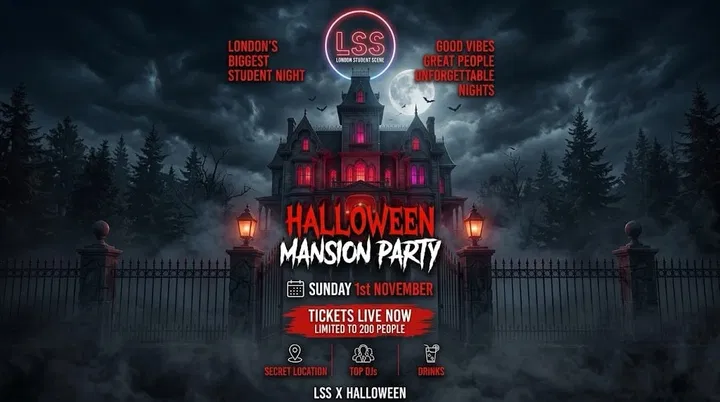 LSS HALLOWEEN, London's EXCLUSIVE HOUSEPARTY 🔥 Nov 1st