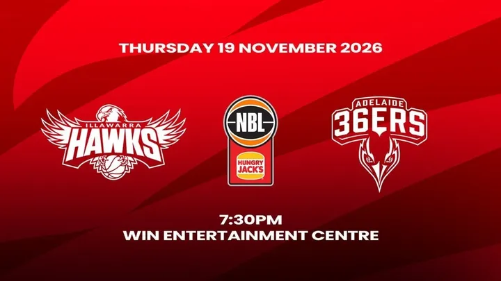 2026-27 Hungry Jacks NBL Season - Illawarra Hawks v ADELAIDE 36ERS