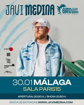 Javi Medina en Málaga | Sala Paris15