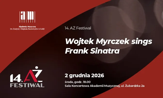 Wojtek Myrczek sings Frank Sinatra I 14. AŻ Festiwal