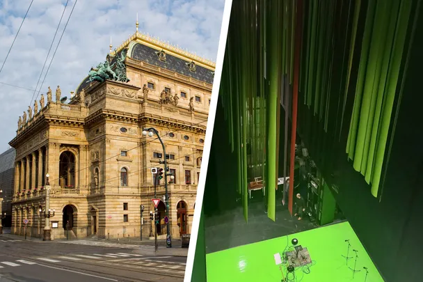 Prohlídka Národního divadla - Divadelní technika