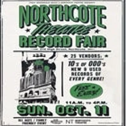 NORTHCOTE THEATRE RECORD FAIR