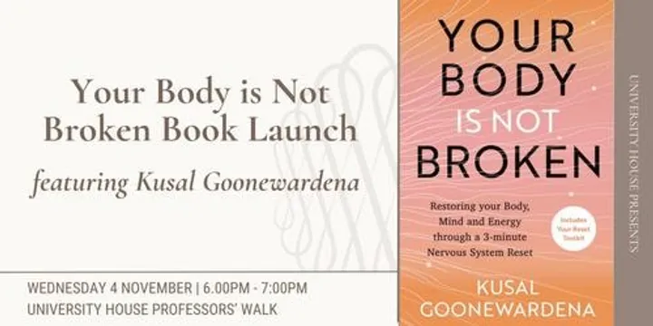 Your Body Is Not Broken Book Launch