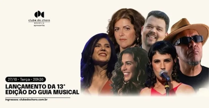 LANÇAMENTO DA 13ª EDIÇÃO DO GUIA MUSICAL DE BRASÍLIA