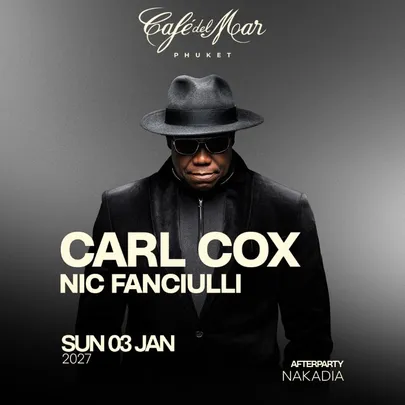 CARL COX @Café del Mar Phuket | 03.01.27