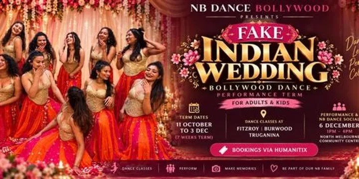 Term 4, 2026 Bollywood Dance Classes Adults & Kids (All Locations)