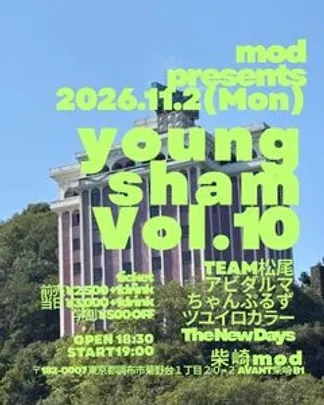 mod presents「young sham Vol.10」