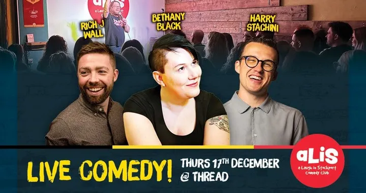 A Laugh In Stockport Comedy Club – December