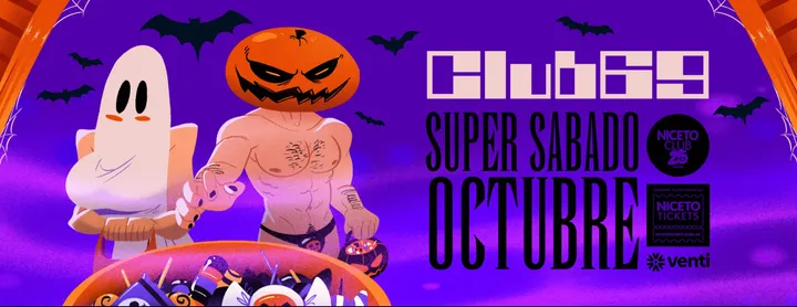 Club 69 | 17 OCT en Niceto Club (+18 años)