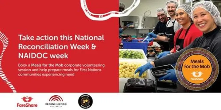 BRISBANE - Meals for the Mob - National Reconciliation and NAIDOC Week