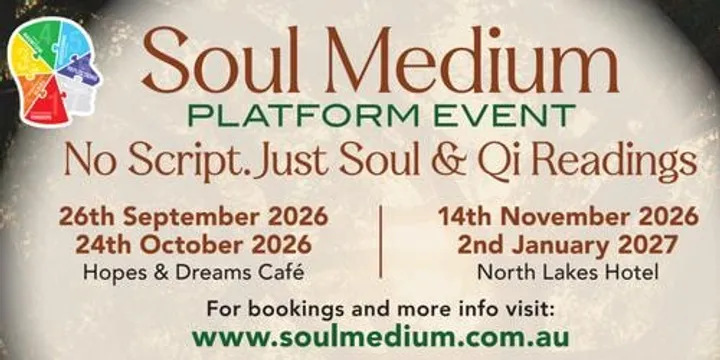 Soul Medium Platform Event- No Script. Just Soul & Qi Readings - Oct'