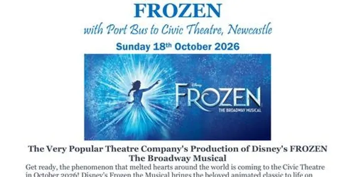⛄💎🏰FROZEN The Musical at Civic Theatre 🎭 🍿