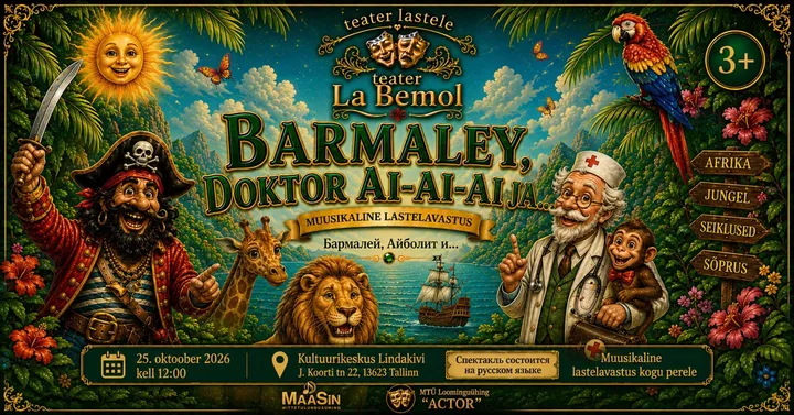 Barmaley, Doktor Ai-Ai-Ai ja.../ Бармалей, Доктор Айболит и...