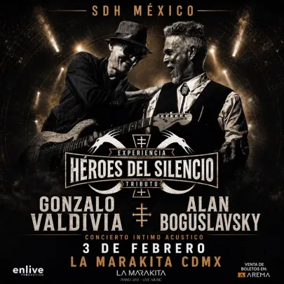 Tributo Heroes del SIlencio en La Marakita