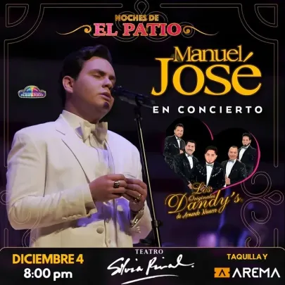 Manuel José en concierto en CDMX