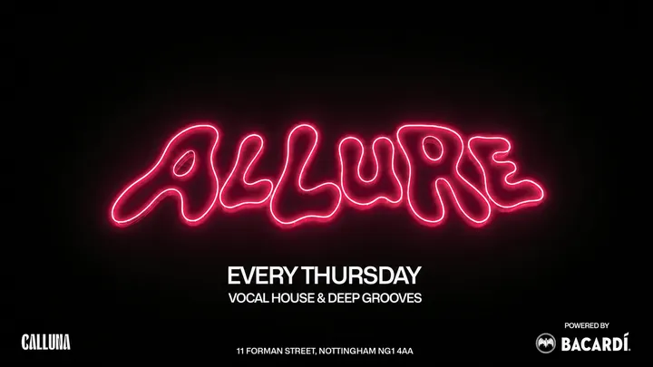 ALLURE - End Of Term Special 🎄 | Every Thursday at Calluna