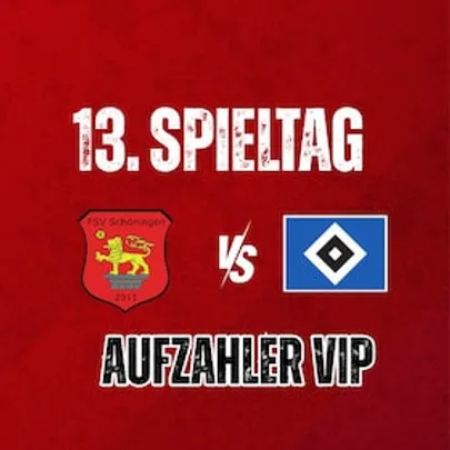Aufzahler VIP: FSV Schöningen - Hamburger SV II