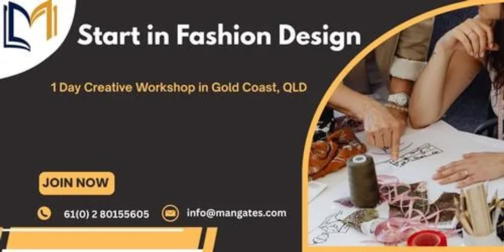 Start in Fashion Design: 1 Day Creative Workshop in Gold Coast, QLD