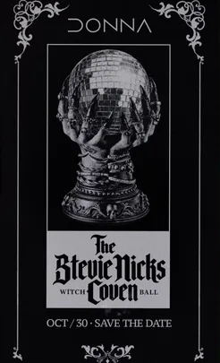The Stevie Nicks Coven Witch Ball x Donna & [sic]