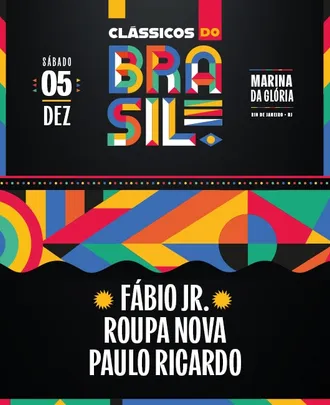 CLÁSSICOS DO BRASIL / FÁBIO JR + ROUPA NOVA + PAULO RICARDO