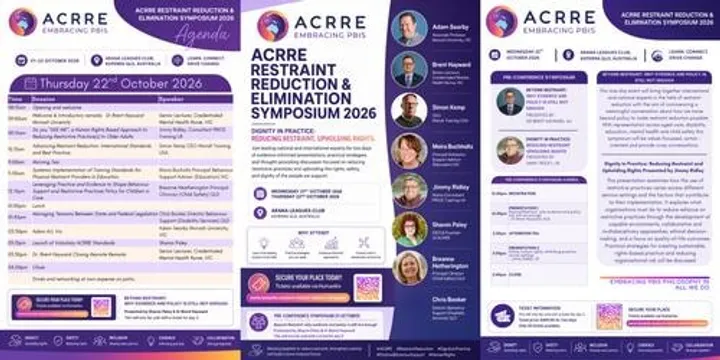 ACRRE Restraint Reduction and Elimination Symposium