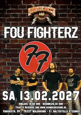 FOU FIGHTERZ – Finest Foo Fighters Tribute