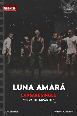 Luna Amara - Lansare single "Ceva de-mpărțit" @Aby Stage Bar