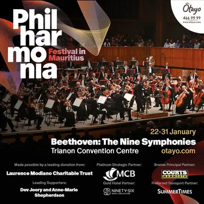 Philharmonia Festival in Mauritius – Beethoven Concert 3 – Symphonies 5 & 6: 24 Jan – 15h
