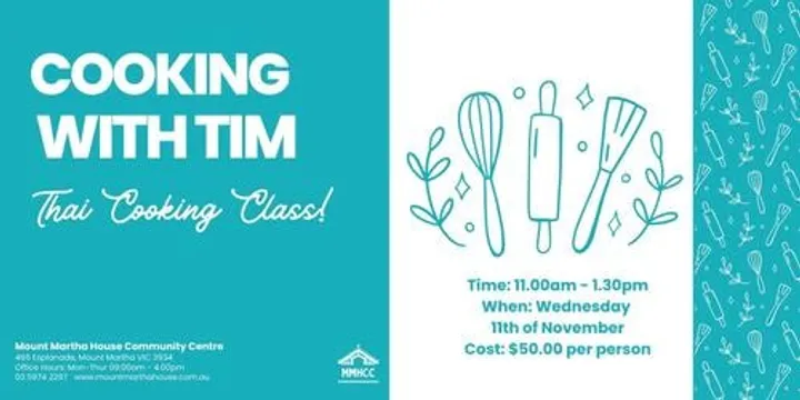Cooking with Tim: Thai Cooking Class