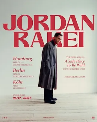 Jordan Rakei - A Safe Place To Be Wild Biog