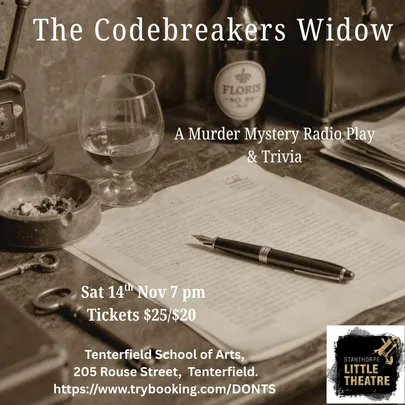 The Codebreakers Widow: Murder Mystery Radio Play & Trivia