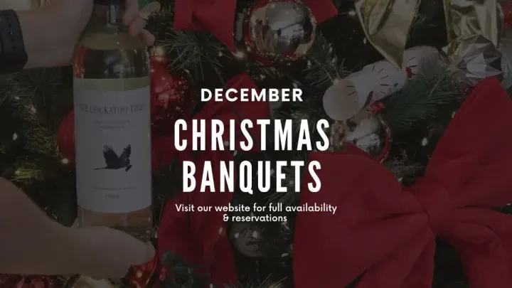 Christmas Banquet at Lazy River Estate - Wednesday 2nd December 2026