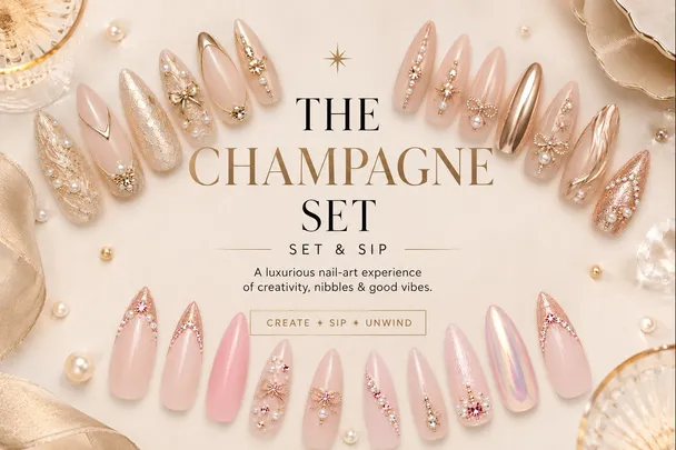 THE SET LAB - SET & SIP - THE CHAMPAGNE SET