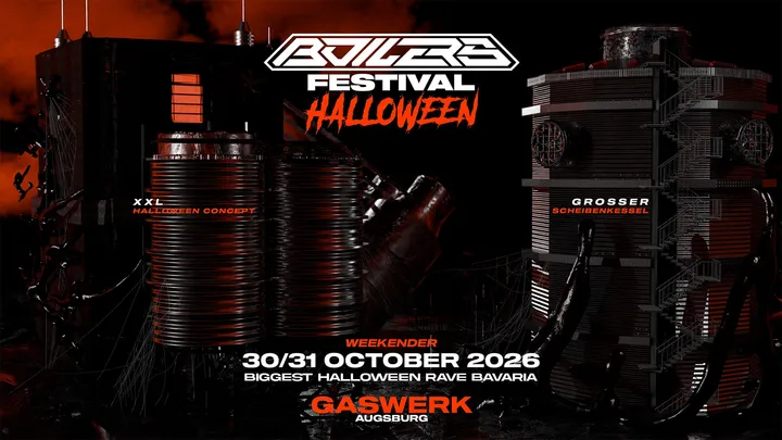 BOILERS HALLOWEEN FESTIVAL with DGB, Tief und Ton, DJ Achim Feuervogel, WILDERÍCH