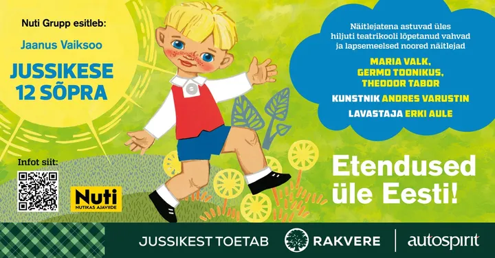Lastelavastus ''Jussikese 12 sõpra''