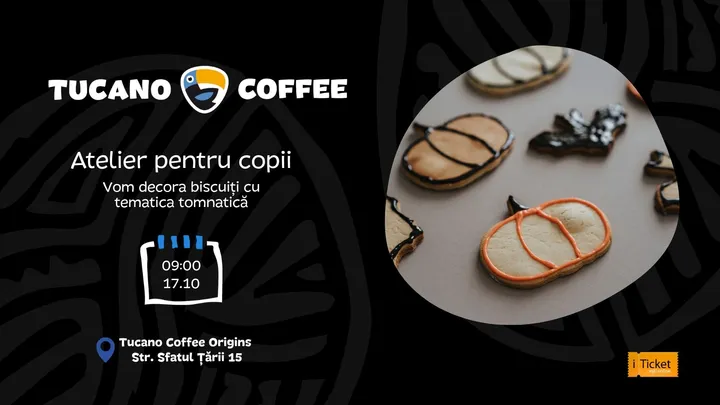 Atelier de decorarea biscuiților pentru copii
