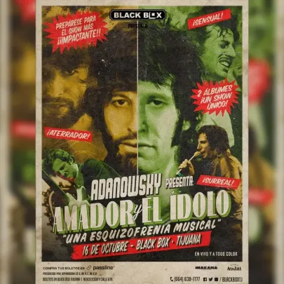 Adanowsky en Tijuana