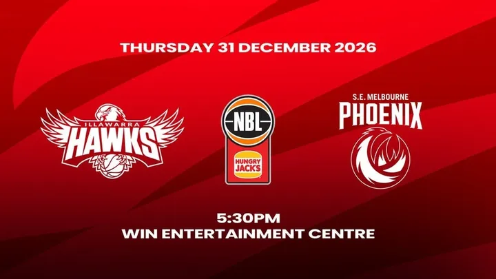 2026-27 Hungry Jacks NBL Season - Illawarra Hawks v Phoenix