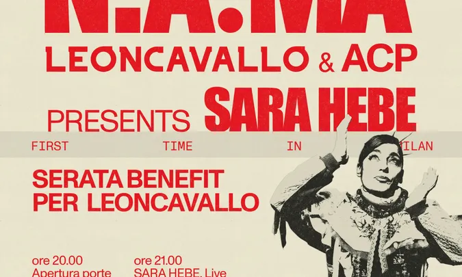 SARA HEBE in concerto @NAMA, Milano