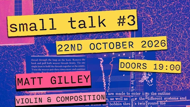 small talks 3: A Sense of (p)Lace