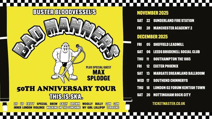 Bad Manners - 50th Anniversary Tour