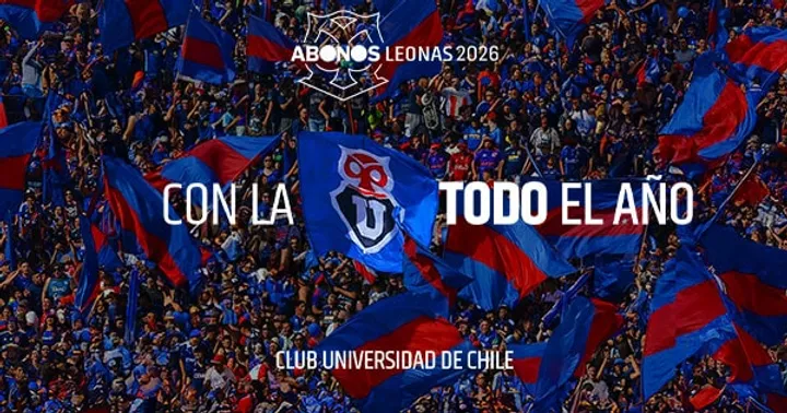 Abono Femenino Universidad de Chile en Estadio Nacional