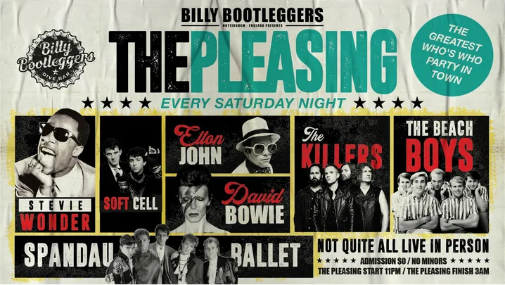 THE PLEASING - Saturday Nights @ Billy's