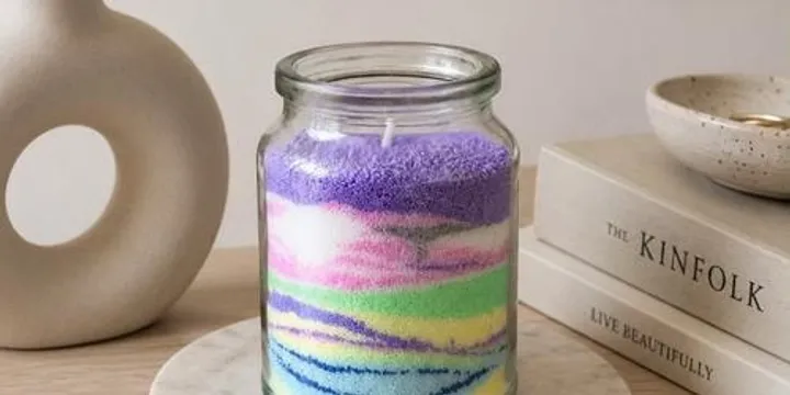 Sand Wax Candle