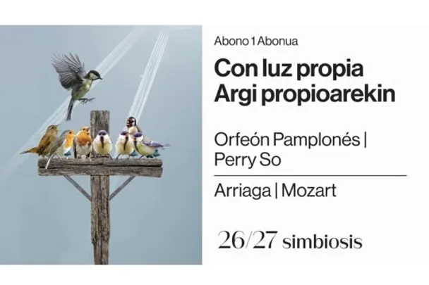 Orquesta Sinfónica de Navarra 2026/27: "Con luz propia"